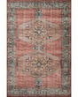 Heidi HEI-05 Spice/Aqua Area Rug