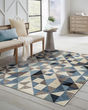 Heritage 9365 Blue/Grey Scope Area Rug
