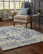 Heritage 9368 Ivory/Blue Traditions Area Rug