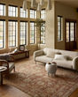 Heritage HER-03 Brick/Multi Area Rug