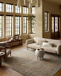 Heritage HER-06 Aqua/Terracotta Area Rug