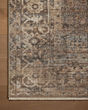 Heritage HER-07 Mocha/Denim Area Rug