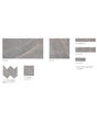 Highland Grigio Marble Porcelain Tile