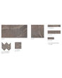 Highland Noce Marble Porcelain Tile