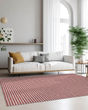Hinton HN1 Red Area Rug
