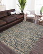 Hanu HU1 Navy Area Rug