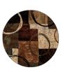 Hudson 2544b Brown/Black Area Rug