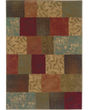 Hudson 30c Green/Red Area Rug