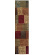 Hudson 30c Green/Red Area Rug