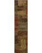 Hudson 36g Green/Red Area Rug