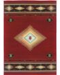 Hudson 87k Red/Green Area Rug