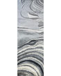 Hue Grey Marbled Stone Area Rug