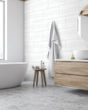 Iconic Dolomite Marble Porcelain Tile