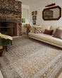 Ida IDA-02 Stone/Gold Area Rug