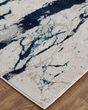 Indio 39GWF Ivory/Blue/Black Area Rug