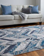 Indio 39H1F Ivory/Blue/Gray Area Rug