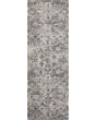 Indra INA-04 Charcoal/Silver Area Rug