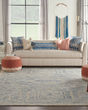 Interlock ITL02 Blue/Multi Area Rug
