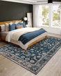 Jericho JC4 Navy Area Rug