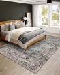 Jericho JC4 Silver Area Rug