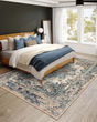 Jericho JC6 Linen Area Rug