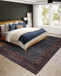 Jericho JC7 Navy Area Rug