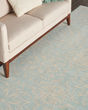 Jubilant JUB06 Ivory/Green Area Rug