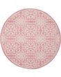 Jubilant JUB06 Ivory/Pink Area Rug