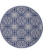 Jubilant JUB06 Navy/Ivory Area Rug
