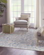 Jubilant JUB09 Ivory Blue Area Rug