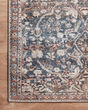 Jules Jul-06 Denim/Spice Area Rug