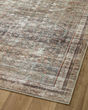 Jules JUL-09 Ink/Terracotta Area Rug
