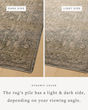 Junie JUE-02 Moss/Natural Area Rug