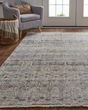 Kaia 39GLF Tan/Ivory/Blue Area Rug