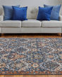 Kaia 39HRF Blue/Orange/Ivory Rug