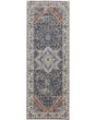 Kaia 39HTF Ivory/Blue/Red Area Rug