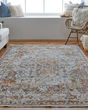 Kaia 39HVF Tan/Ivory/Orange Rug