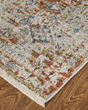 Kaia 39HWF Ivory/Orange/Blue Rug