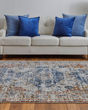 Kaia 39HWF Ivory/Orange/Blue Rug