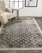 Kano 3875F Ivory/Black/Taupe Rug