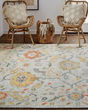 Karina 6793F Gray/Yellow/Red Area Rug