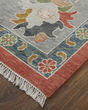 Karina 69G4F Red/Gray/Ivory Area Rug