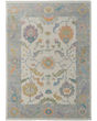 Karina 69G9F Ivory/Orange/Blue Rug