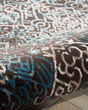 Karma KRM04 Blue Area Rug