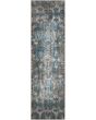 Karma KRM04 Blue Area Rug