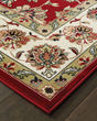 Kashan 4929r Red/Ivory Area Rug