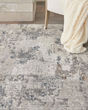 Kathy Ireland Royal Terrace KI42 Blue Rug