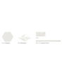 Keepsake Bianco Glossy Ceramic Tile