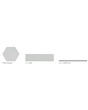 Kensington Powder Glossy Ceramic Tile