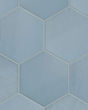 Kensington Sky Glossy Ceramic Tile